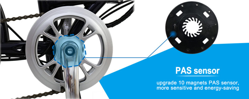20-Inch Folding Electric Bike – 36V Compact E-Bike with LCD Display, 7-Speed Shimano & Pedal Assist - HOTEBIKE - 6