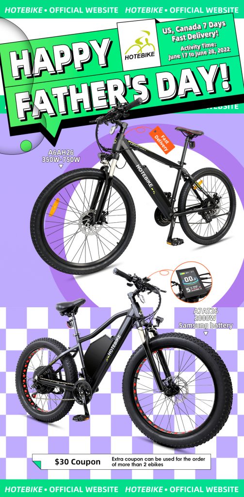 Joyeuse Fête des Pères. Ne manquez pas la promotion HOTEBIKE, jusqu'à 110 USD - News - 1